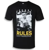 men's t-shirt Johnny Cash - Rules Everything - ROCK OFF XXL