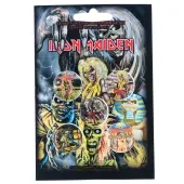 Iron Maiden badges - RAZAMATAZ