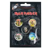 Iron Maiden badges - RAZAMATAZ