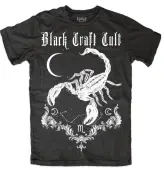 t-shirt men's - Scorpio - BLACK CRAFT S