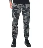 Women's trousers URBAN CLASSICS - High Waist - dark camo 30