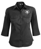 Shirt Women's with 3/4 sleeves AMENOMEN - CHURCH OF SATAN S