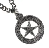 Pendant necklace Pentagram