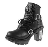 Women's high boots NEW ROCK - ITALI NEGRO, DRAMA ANTE NEGRO 40