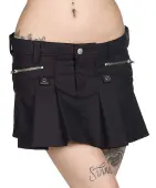Women's skirt BLACK PISTOL - Basic - Black XL