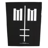 Large patch Marilyn Manson - Cross Logo - RAZAMATAZ