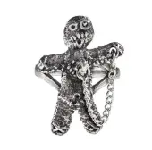 Ring ALCHEMY GOTHIC - Voodoo Doll T