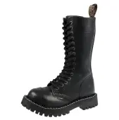 leather boots unisex - STEEL 41