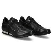 shoes NEW ROCK - NOMADA NEGRO, HYBRID NEGRO/ACERO 40