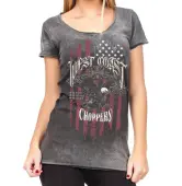 t-shirt women's - EAGLE - West Coast Choppers XL