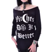 t-shirt women's - WITCHCRAFT - HEARTLESS XL