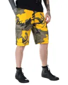 shorts men US BDU - YELLOW-CAM M