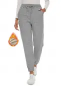 Modlily Grey Drawstring Jogger Elastic Waist High Waisted Pants - XXL