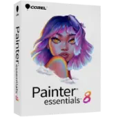 Painter Essentials 8 (Windows/Mac), Painting software for beginners