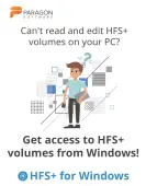 HFS+ for Windows by Paragon Software
