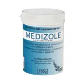 Medizole Powder For Pigeons & Caged Birds 100 Gm 1 Pack