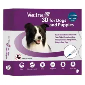 Vectra 3d For Medium Dogs 22-55lbs 6 Doses