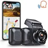 REXING V5C Basic Dash Cam Front 4K & 1080p Cabin Camera w/ Modular Capabilities, WiFi, and GPS