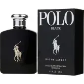 Ralph Lauren - Polo Black : Eau De Toilette Spray 4.2 Oz / 125 ml