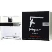 Salvatore Ferragamo - F By Ferragamo Black : Eau De Toilette Spray 3.4 Oz / 100 ml