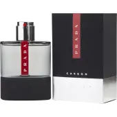 Prada - Luna Rossa Carbon : Eau De Toilette Spray 3.4 Oz / 100 ml