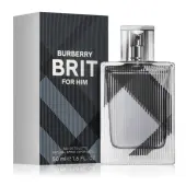Burberry - Brit Pour Homme : Eau De Toilette Spray 1.7 Oz / 50 ml