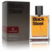 Victorinox - Black Steel : Eau De Toilette Spray 3.4 Oz / 100 ml