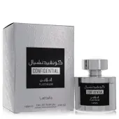 Lattafa - Confidential Platinum : Eau De Parfum Spray 3.4 Oz / 100 ml