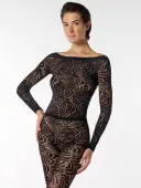 Oroblu Art Floral Net Top