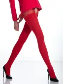 Amour Black Diamond Crotchless Tights