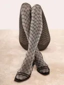 Fiore French 30 Pattern Tights