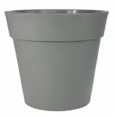 2 Gallon Decorative Pot (Color: Dove Grey)